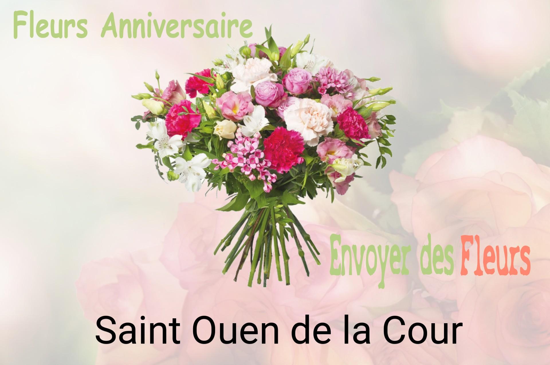 Bouquet de fleurs d’anniversaire livré à Saint-Ouen-de-la-Cour