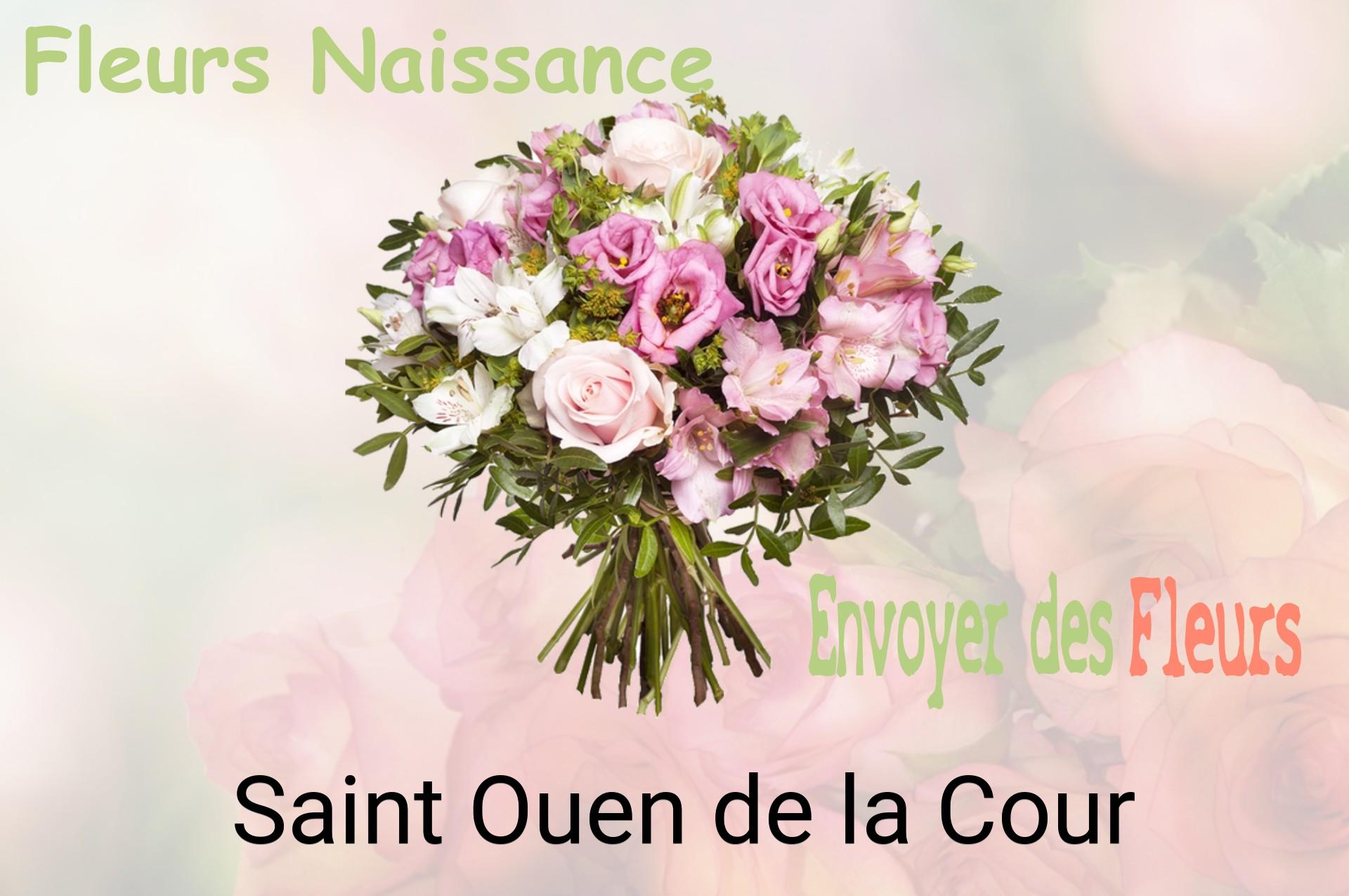 Bouquet de fleurs de naissance livré à Saint-Ouen-de-la-Cour